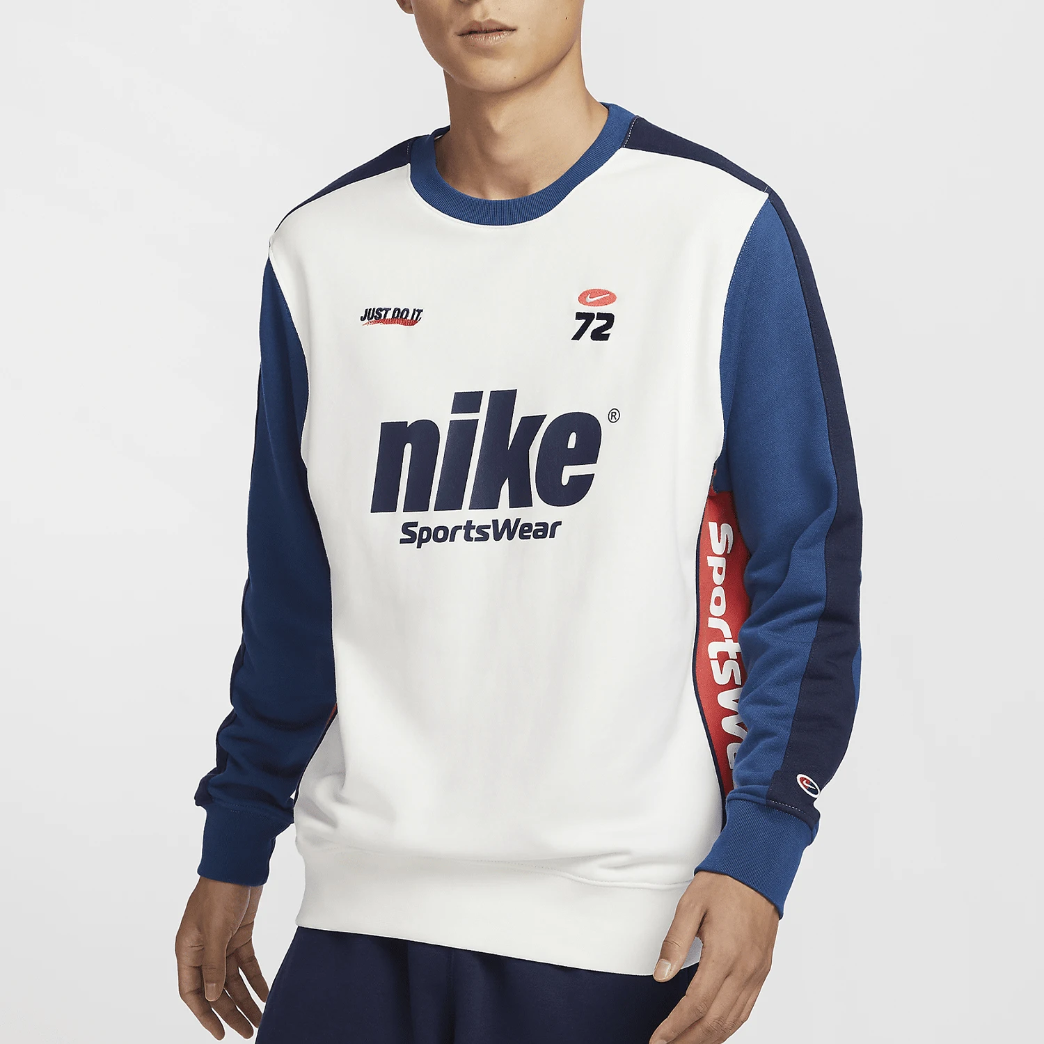 

Nike genuine 2024 Winter Men's Sport Outdoor Durable Training Sweatshirt HQ4949-133