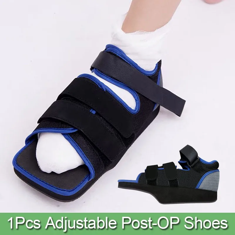 

1Pcs Adjustable Post-op Shoes-for Broken Toe Medical Orthopedic Foot Brace Off-loading Healing shoe for Foot Surgery