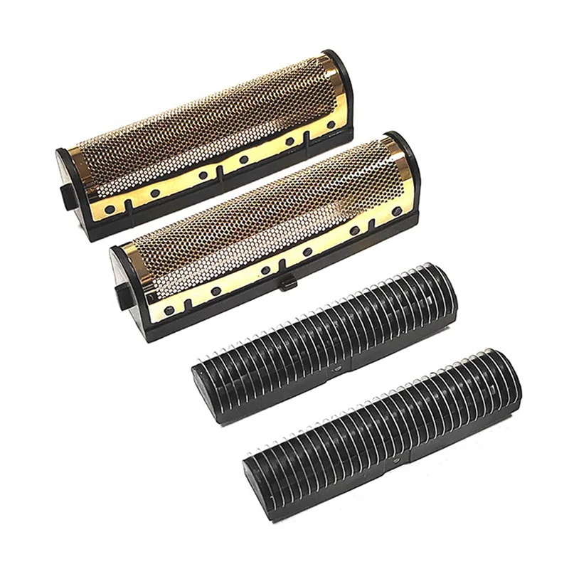 10X Shaver Replacement Cutter Net+Cutter Head For Andis 17150 17200 Washable 3D Intelligent Floating Shaving Blade Gold-A77G