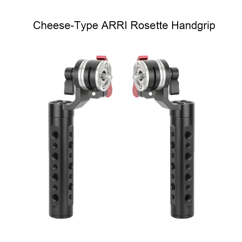 

CAMVATE Cheese-Type ARRI Rosette Handgrip with Quick Adjust Rosette Adapter For Shoulder Rig KIt Camera Cage Handle Grips