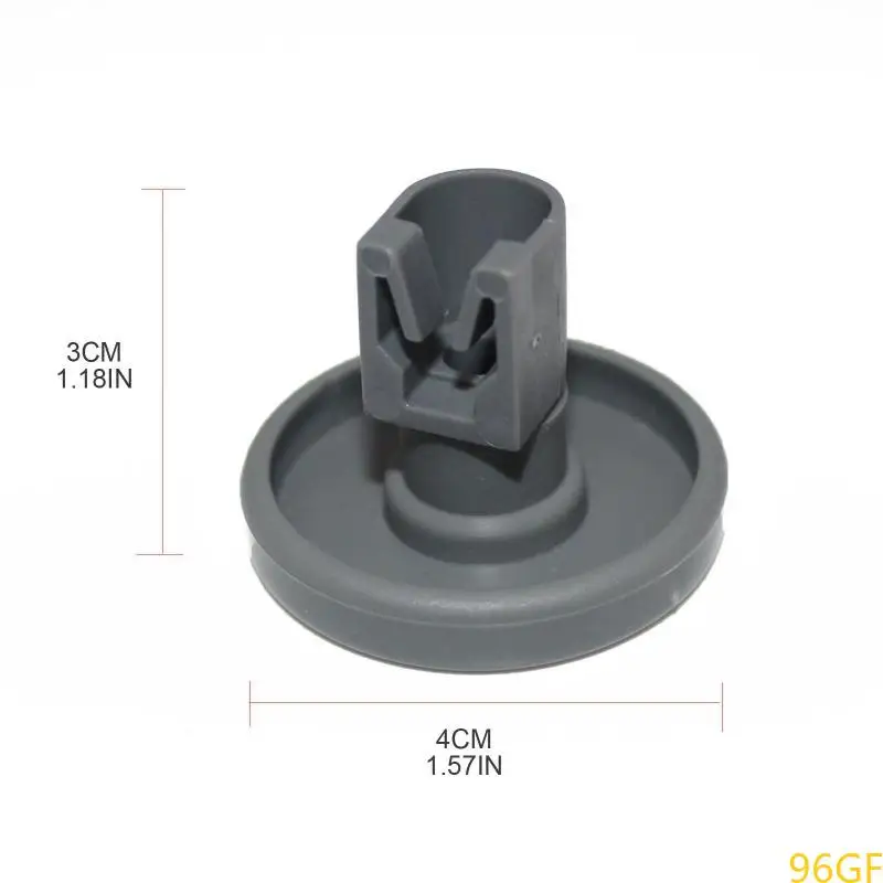 96GF 1 Pc Dishwasher Lower Rack Wheel Dishrack Roller for AEG for ELECTRA for PRIVILEG Electric Dishwashers Durable