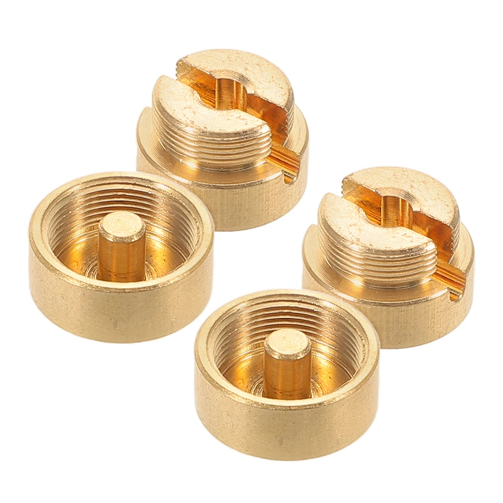 

2 Pcs Cello Accessories Brass Wolf Tone Controller Silencer Violin Strings Stopper Reducer