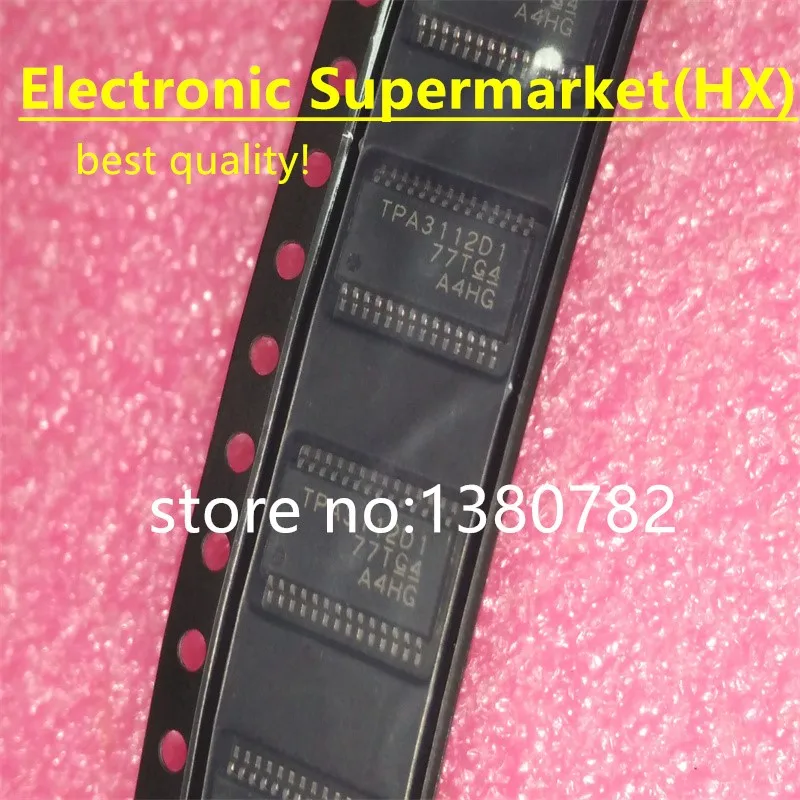 

Free shipping 10pcs-50pcs TPA3112D1PWPR TPA3112D1 NEW TSSOP-28 IC In stock!
