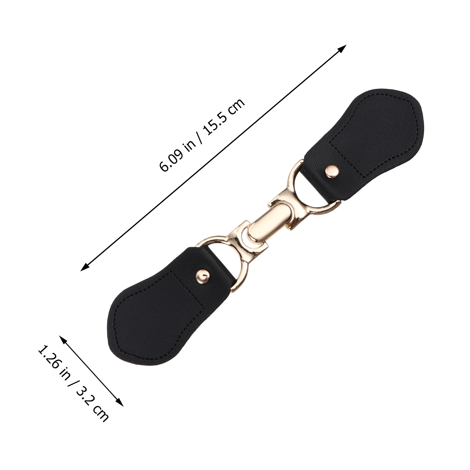 3 قطعة مقاطع معطف الرياح أصحاب للملابس سترة أبازيم المشابك المعطف كيب دائم إغلاق المعادن السحابات الحرفية الخياطة #1