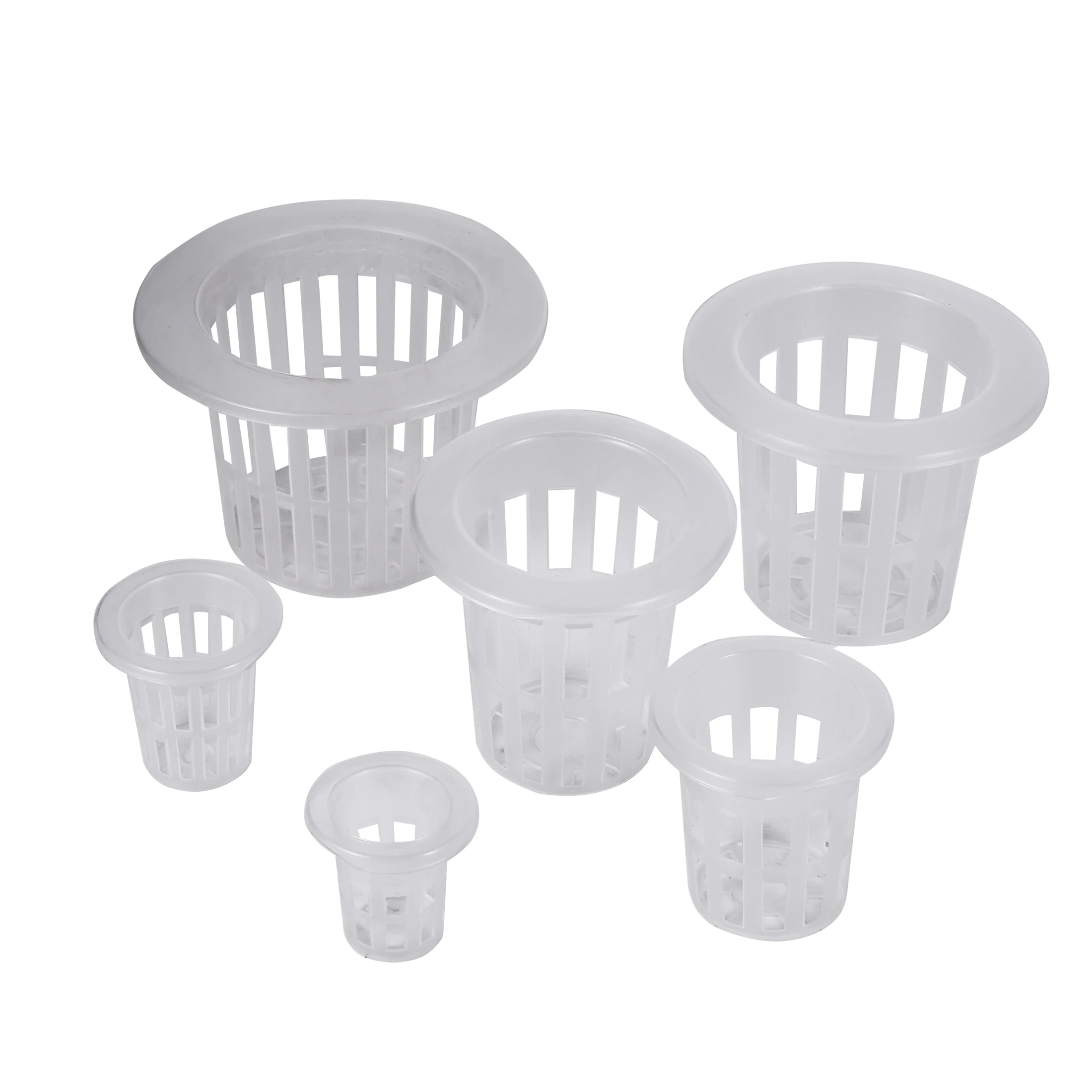 

Soilless Planting Net Cup Hydroponic colonization Mesh Pot Vegetable Cultivation Nursery Plant tools 100 Pcs