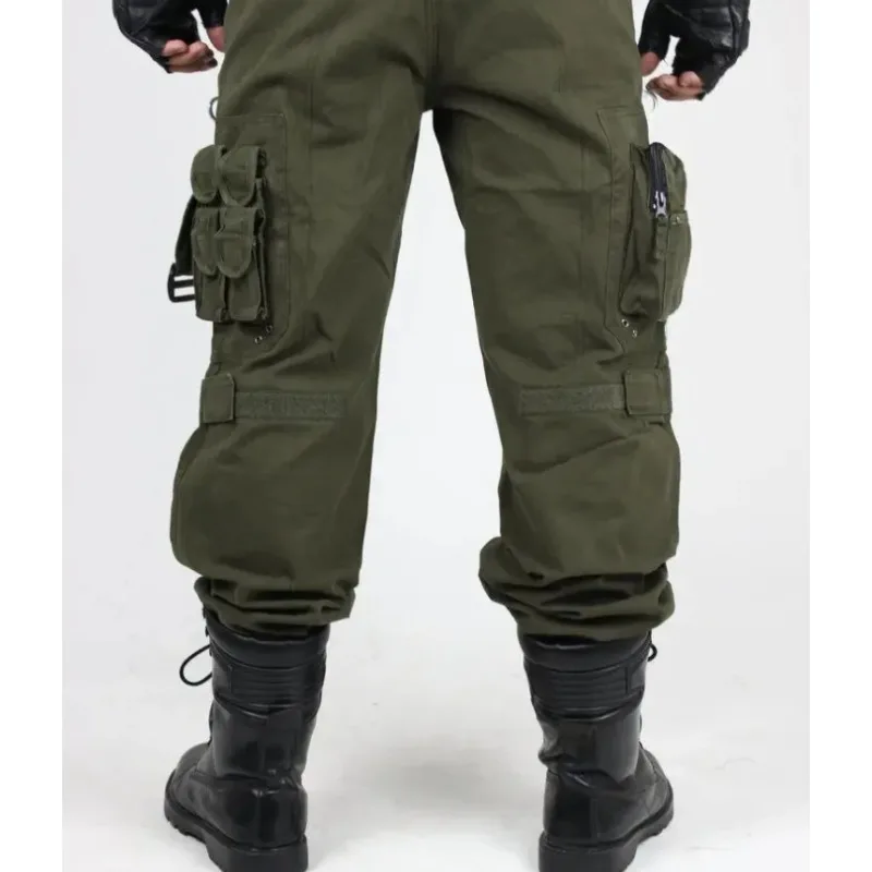 Men\'s Fashion Work Pants Outdoor Wear-resistant Mountaineering Trousers Work Clothes Street Fashion Cargo Pants Joggers
