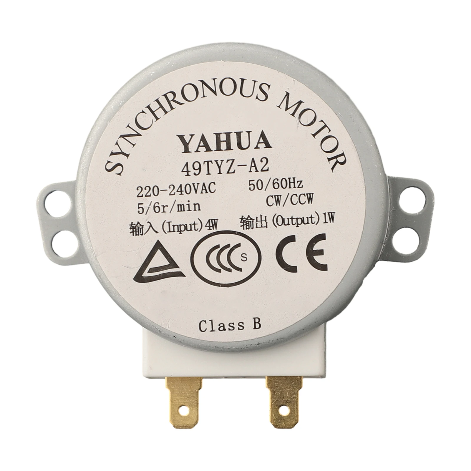 Motor síncrono de tocadiscos de microondas AC 220-240V 4W 50/60Hz para soplador de aire 49TVZ-A2 Motor de bandeja de horno microondas