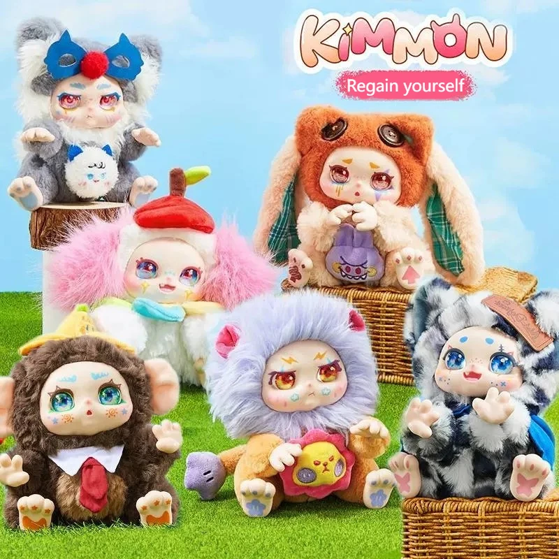 

Blind Box Baby Three Kimmon Gives You The Answer Series Genuine Cartoon Originality Trendy Toy Figurine Doll Desktop Ornament