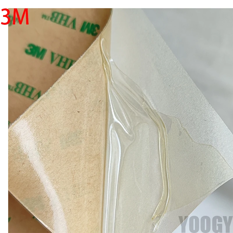 ( 100MM*100MM) 0.25mm thick Super Strong 3M F9473PC VHB Transfer Tape, High Temperature Resist for Metal Plastic Sealing 4