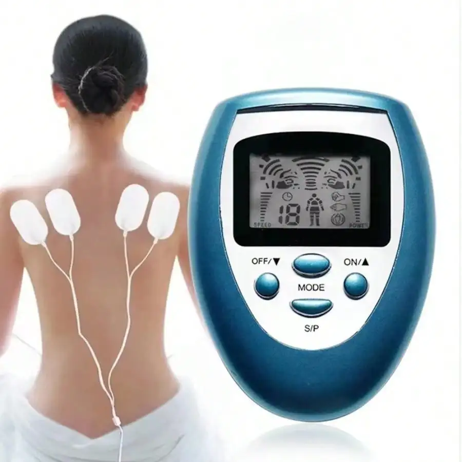 Electric Pulse Massager TENS EMS Machine Electrical Nerve Muscle Stimulator Electrostimulator Low Frequency Physiotherapy Device