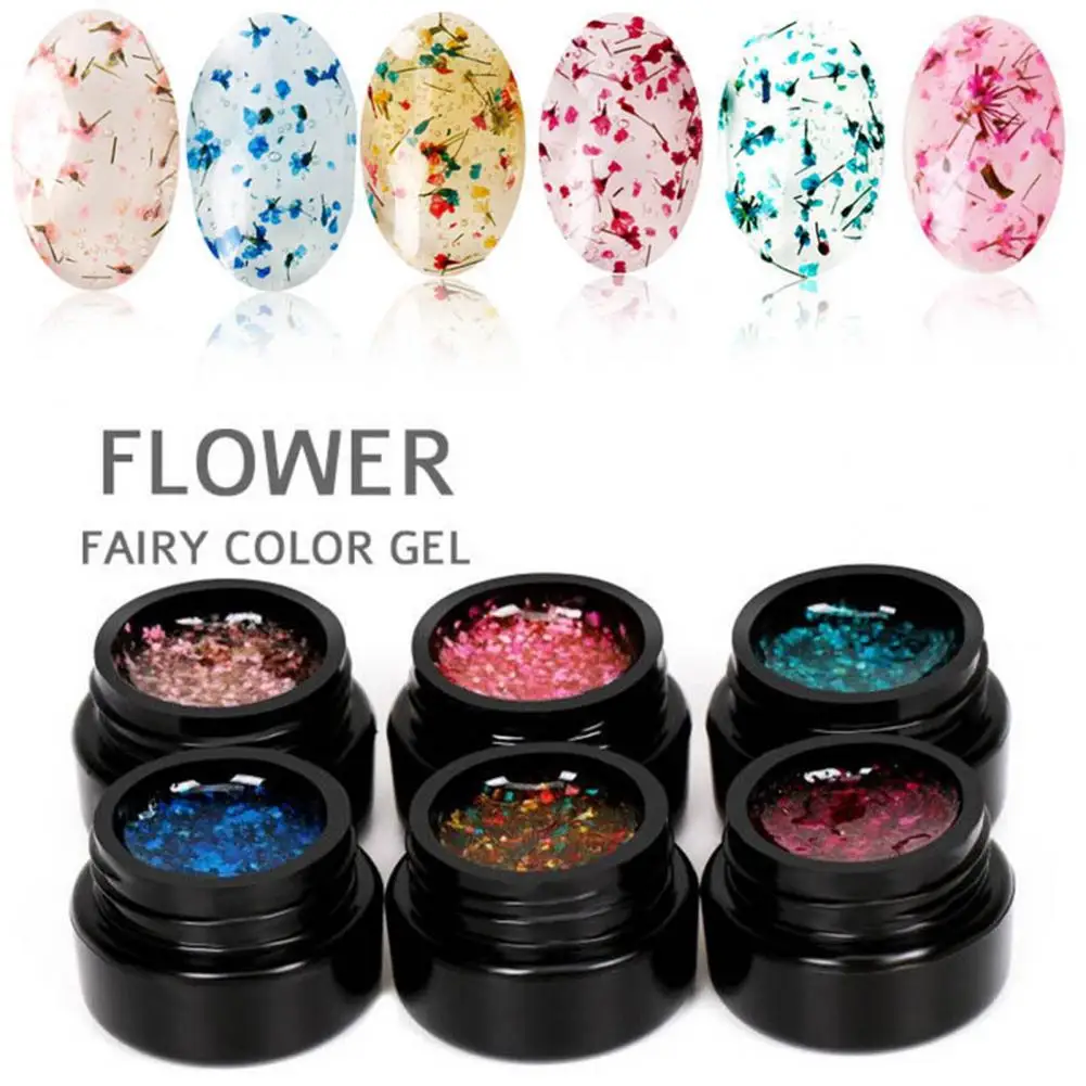 5ml seguro floral unha polonês natural colorido embeber fora gel unha polonês natural seco estilo de flor