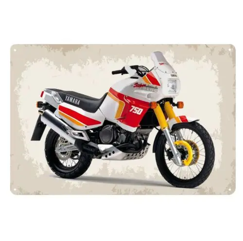 Super Tenere 750 Motorcycle Metal Poster Tin Sign 20x30cm-aluminum
