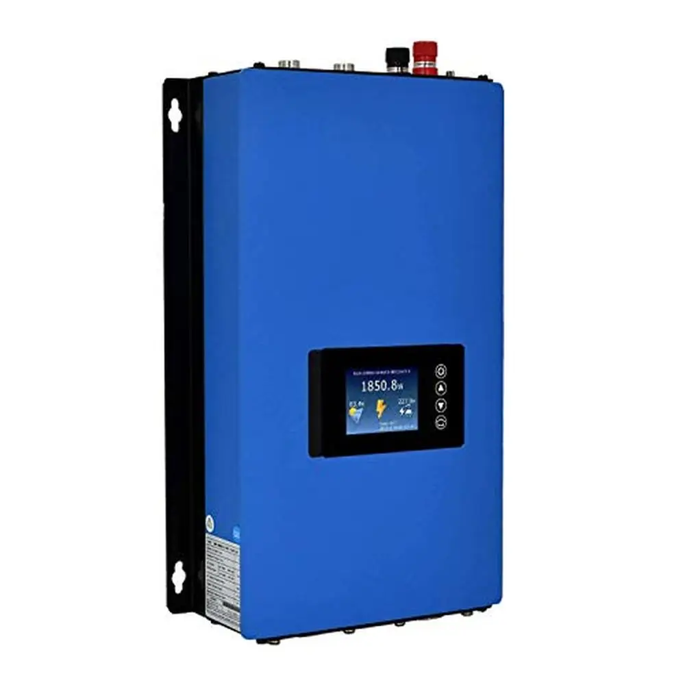 

2000W Grid Tie Inverter Power Limiter LCD Display DC60-110V Solar Input AC185-265V Output PV System Sun-2000GTIL2-T MPPT