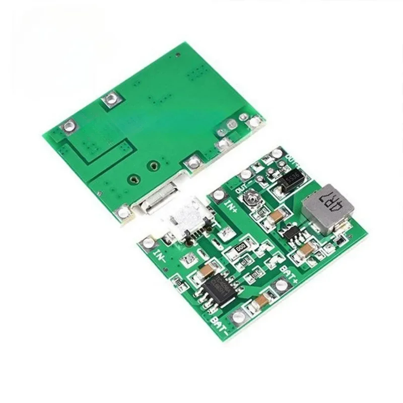 

DIY Kit Parts 18650 3.7V 4.2V Battery Charger Board DC - DC Step Up Boost Module TP4056 PC Hardware Cables
