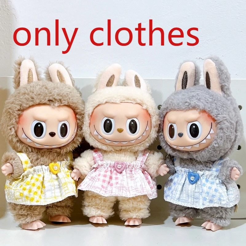 Labubu Clothing Accessories Doll Accessories Cute Wholesale Collection Wearing Matching Birthday Gifts Toys Pop Mart Miniso