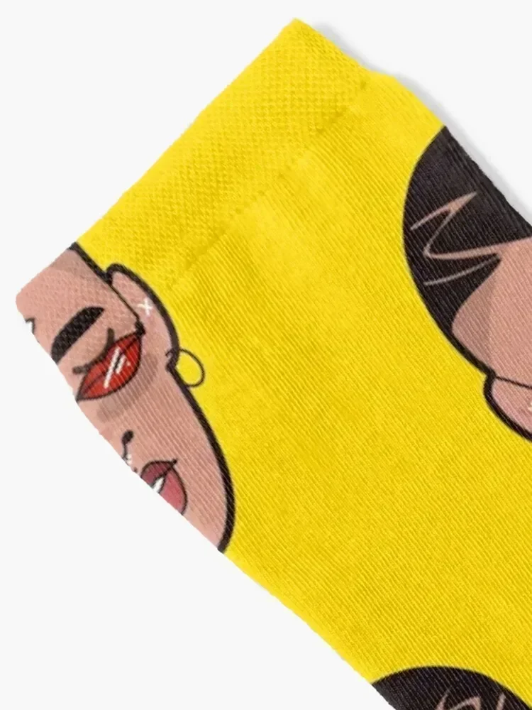 Bad Bunny Graphic Socks halloween man shoes Toe sports Socks Male Women's