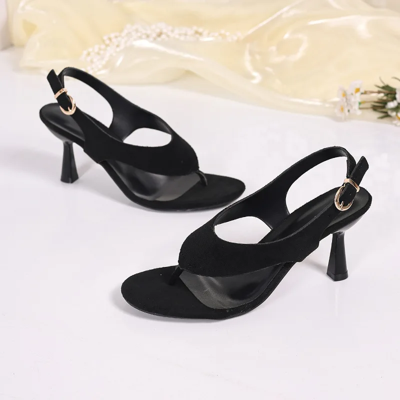 Women Sandals Fashion High Heels Sandals For Summer Women Shoes Ankle Strap Heel Zapatos Mujer Summer Footwear Women Pumps