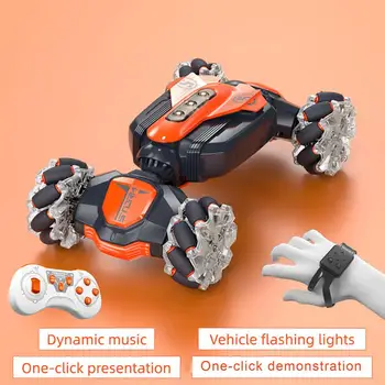 Children&#x27;s remote control car powerful motor remote control car Off-road adventure Rc car 2.4g gesture sensor Stunt Performer for kids