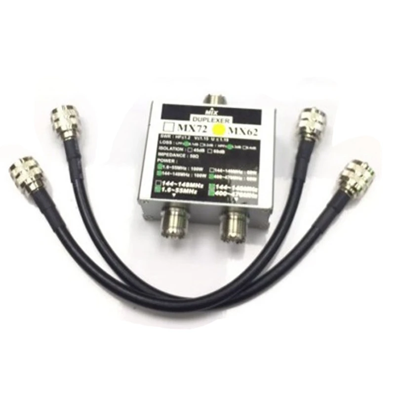 

MX62 HAM Antenna Combiner Different Frequency (HF / VHF / UHF) Linear Combiner Transit Station Duplexer CNIM Hot