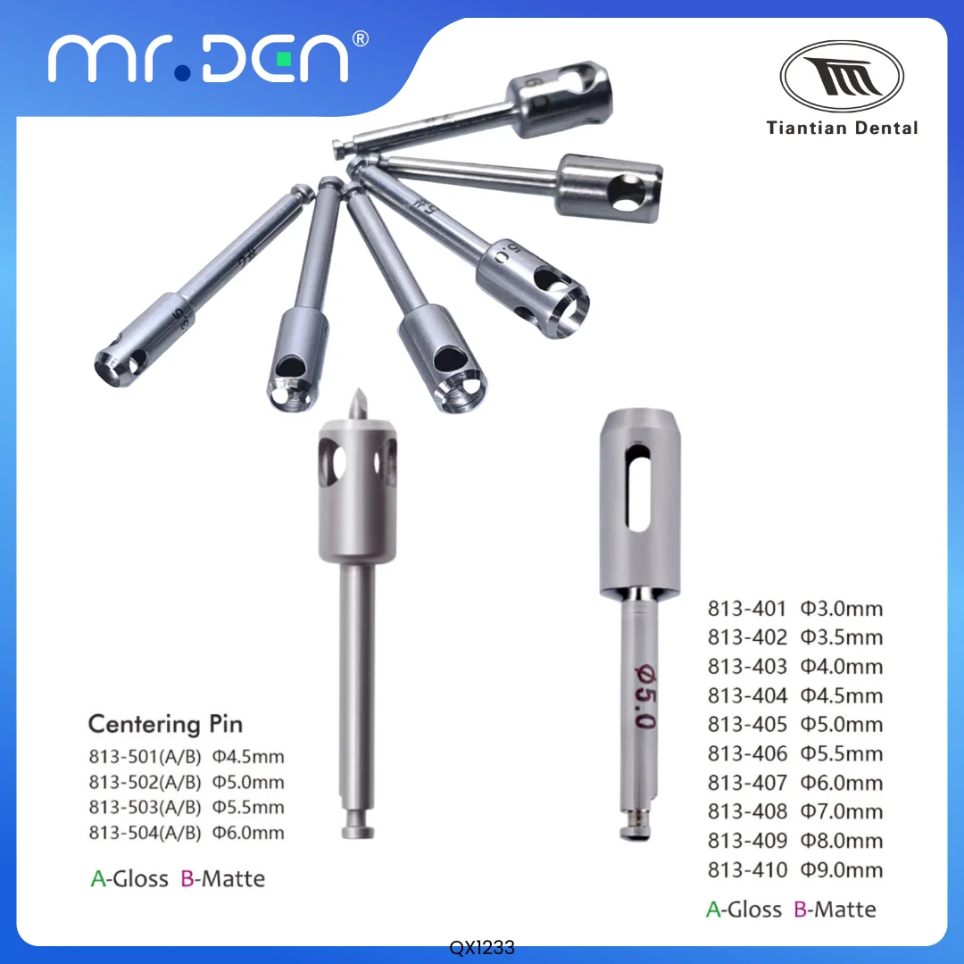 

TIANTIAN Dental Implant Tissue Punch Stainless Steel Gingival Ring Cutter for Low Speed Handpiece