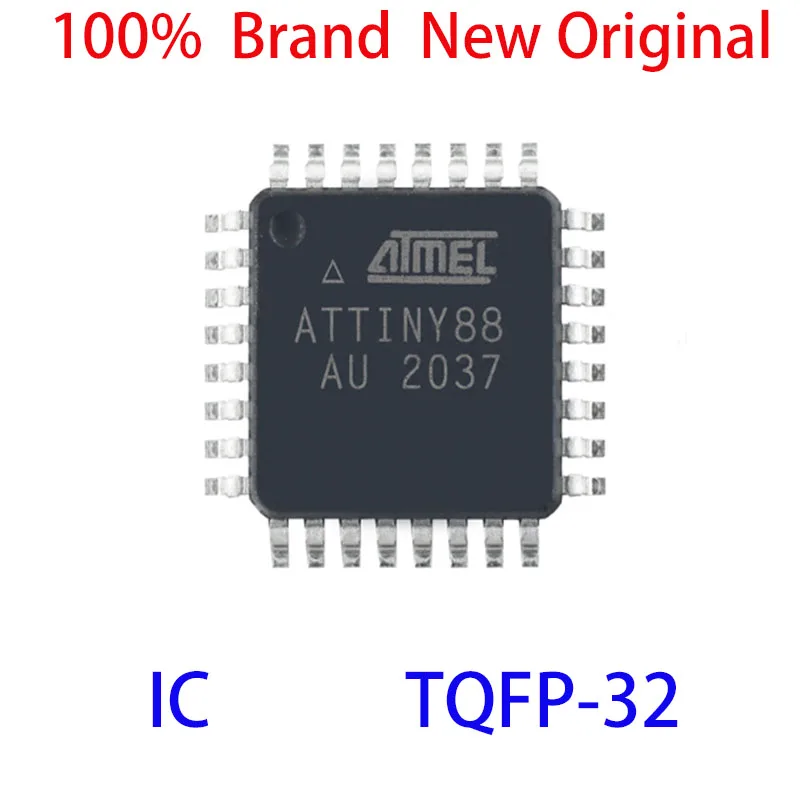 ATTINY88-AU AT ATTI ATTINY ATTINY88 100%  Brand  New Original IC TQFP-32