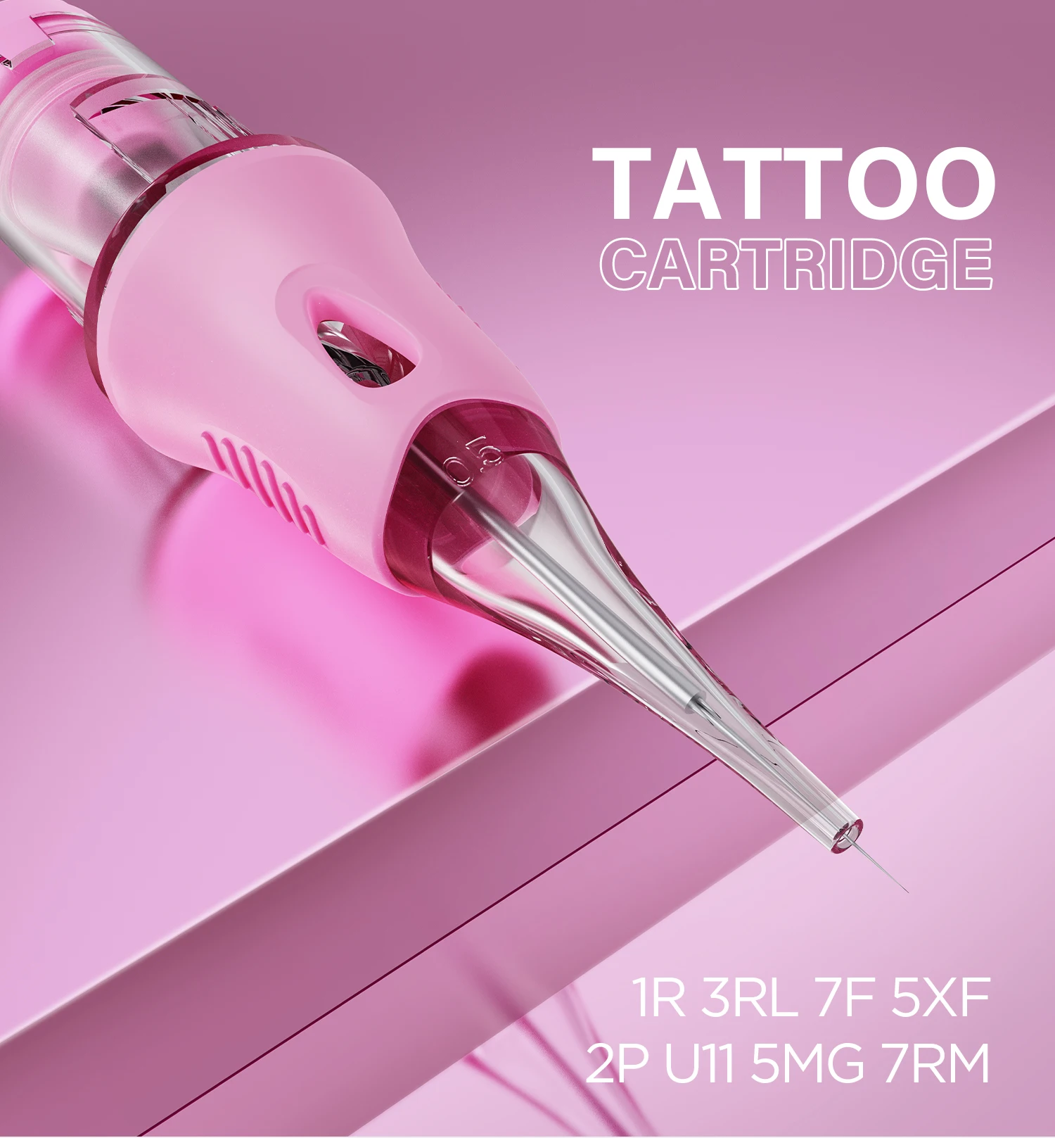 

10pcs Universal Tattoo Cartridge Needles V6 RL Round Liner Disposable Safety PMU Tattoo Needle For Tattoo Machines Supplies