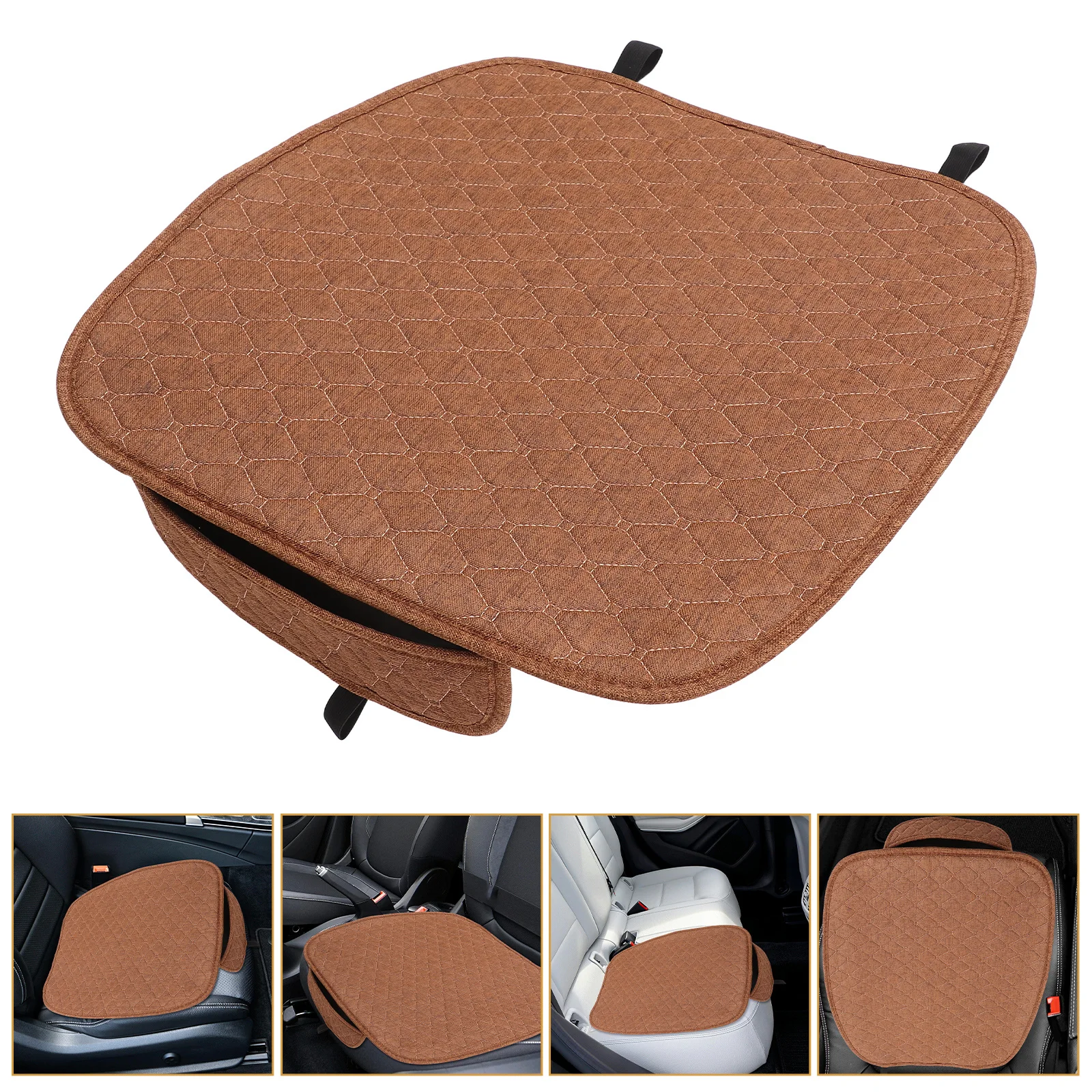

Car Lumbar Pad Non-Slip Backrest Cushion Comfortable Driving Seat Mat All-Season Waist Support Automotive Interior Accessory