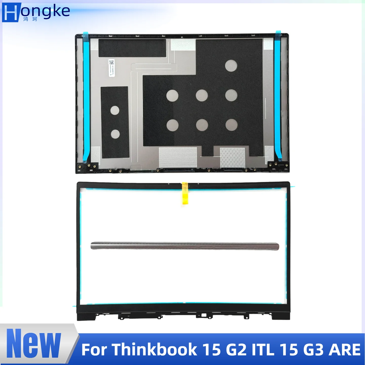 Nouvelle coque pour ordinateur portable Hongke Thinkbook 15 G2 ITL 15 G3 ARE, coque arrière LCD, cadre avant, repose-poignets, coque inférieure 5CB1B34809