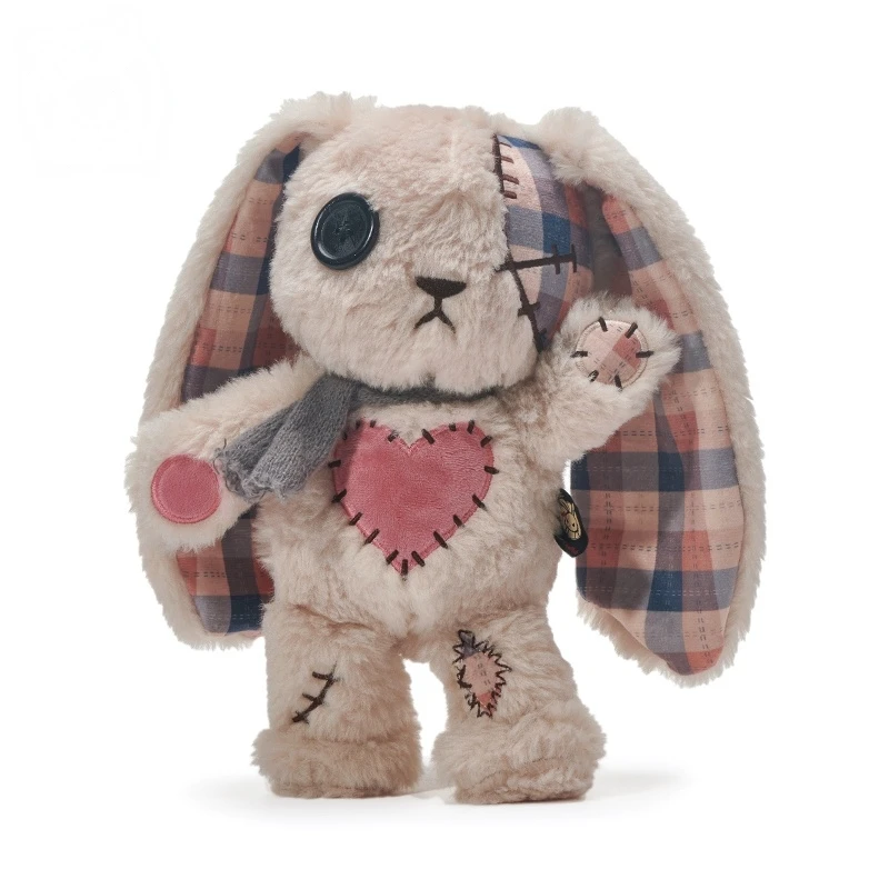 Véritable peluche Dreadfuls Animal peluche mignon amour lapin peluche poupée câlin confort couture jouet anniversaire vacances cadeau