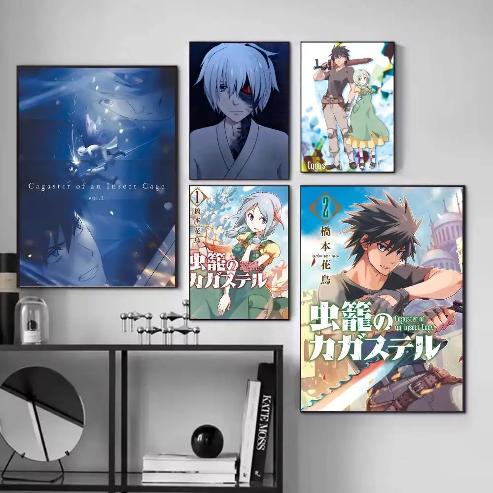 1PC Anime Cagaster Of An Insect Cage Posters Fancy Wall Sticker for Living Room Bar Decoration Wall Decor