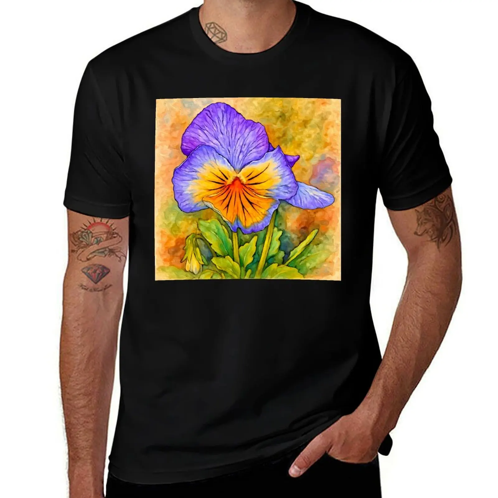

Imperfect Pansy T-Shirt quick-drying man t shirt gifts for boyfriend Men's t-shirts