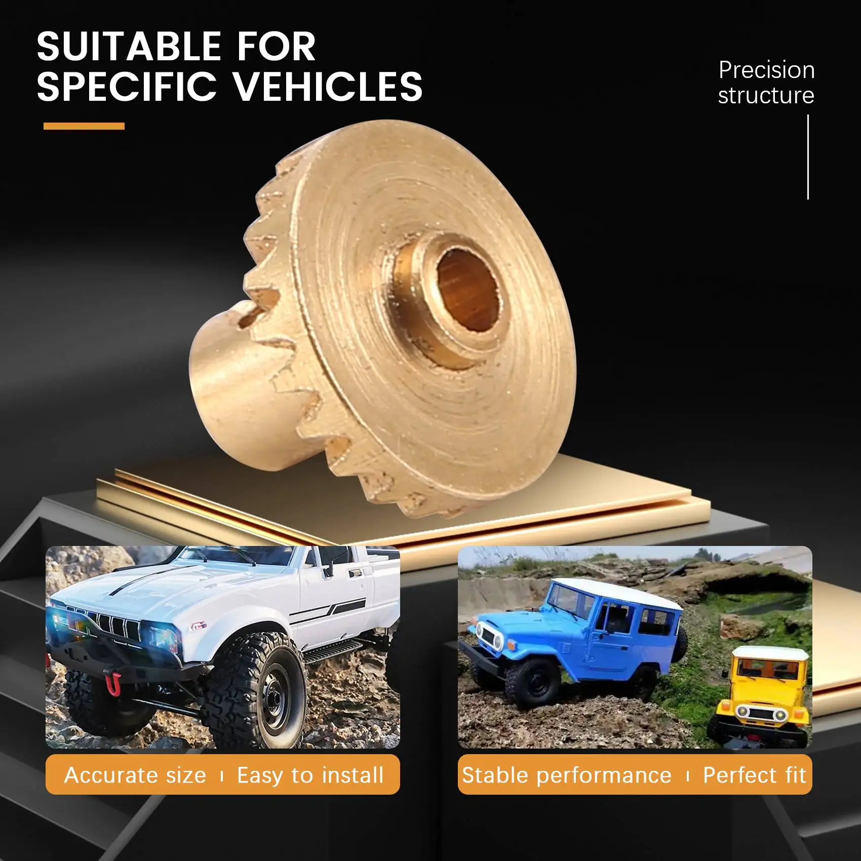 Mach-8Pcs Brass Fro… - image