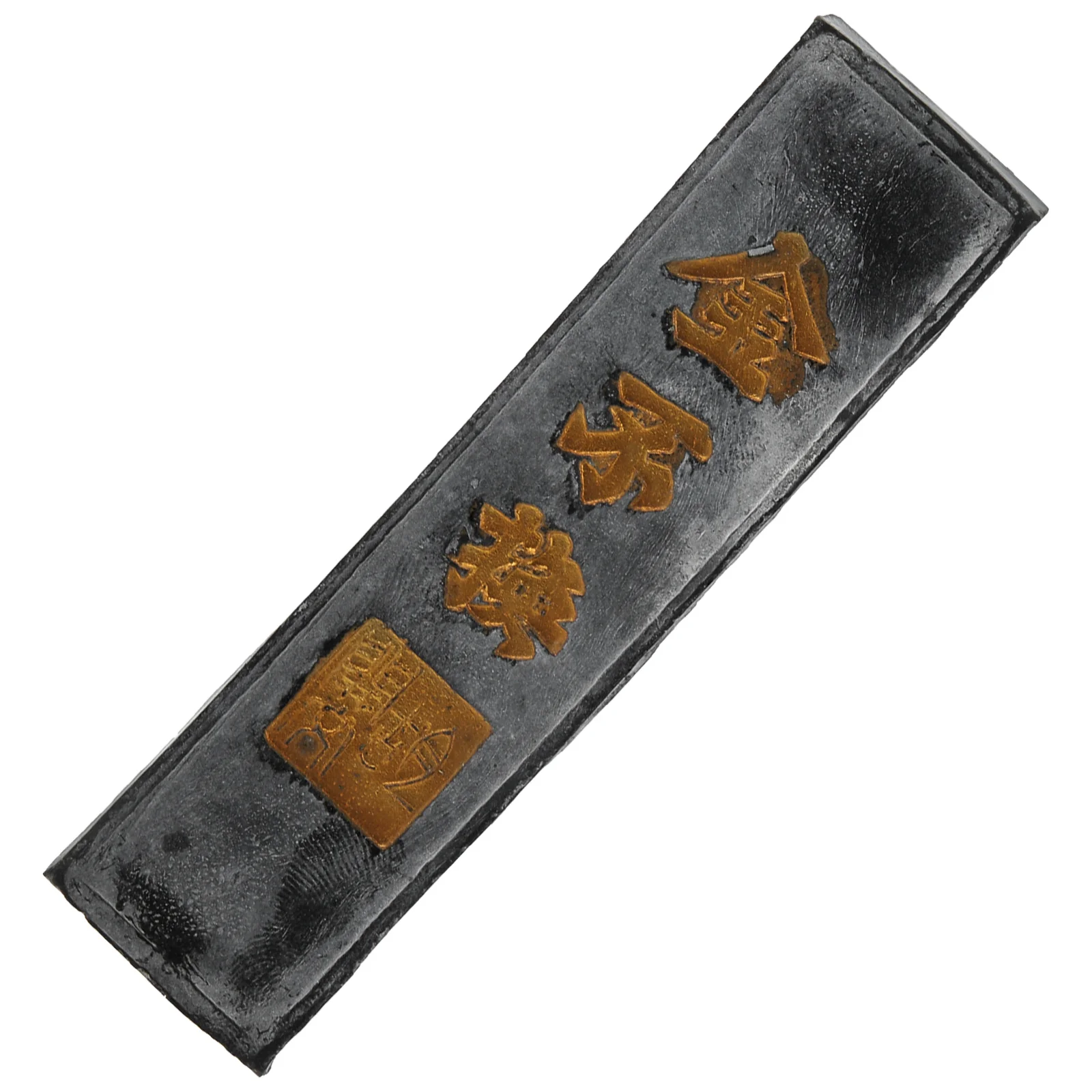 

Chinese Calligraphy Ink Stone Natural Handmade Block Sticks for Beginners Students Perfect Painting Tools Black Color
