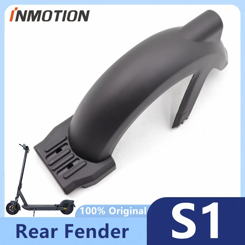 INMOTION S1 Rear Fender + Rubber For L9 S1 Smart Electric Scooter Real Original Mudguard Kickscooter Accessories