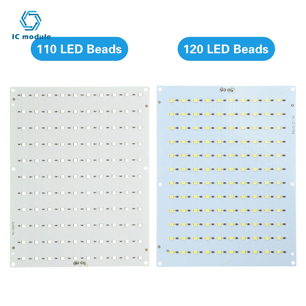 

110/120 светодиодных бусин с тиснением, комплект панели подсветки, 5 В, регулируемая яркость, аксессуары для светодиодной панели