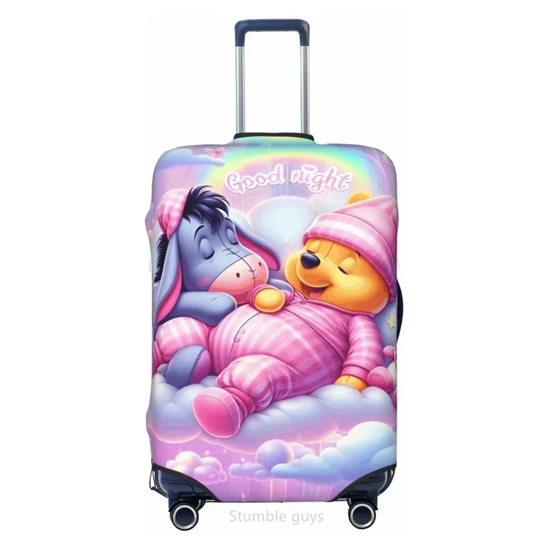 

Bear Pattern Luggage Cover Stretch Fabric Fits 18-32 Inch Suitcases Dust Resistant Washable Anti-Scratch Travel Luggage Sleeve