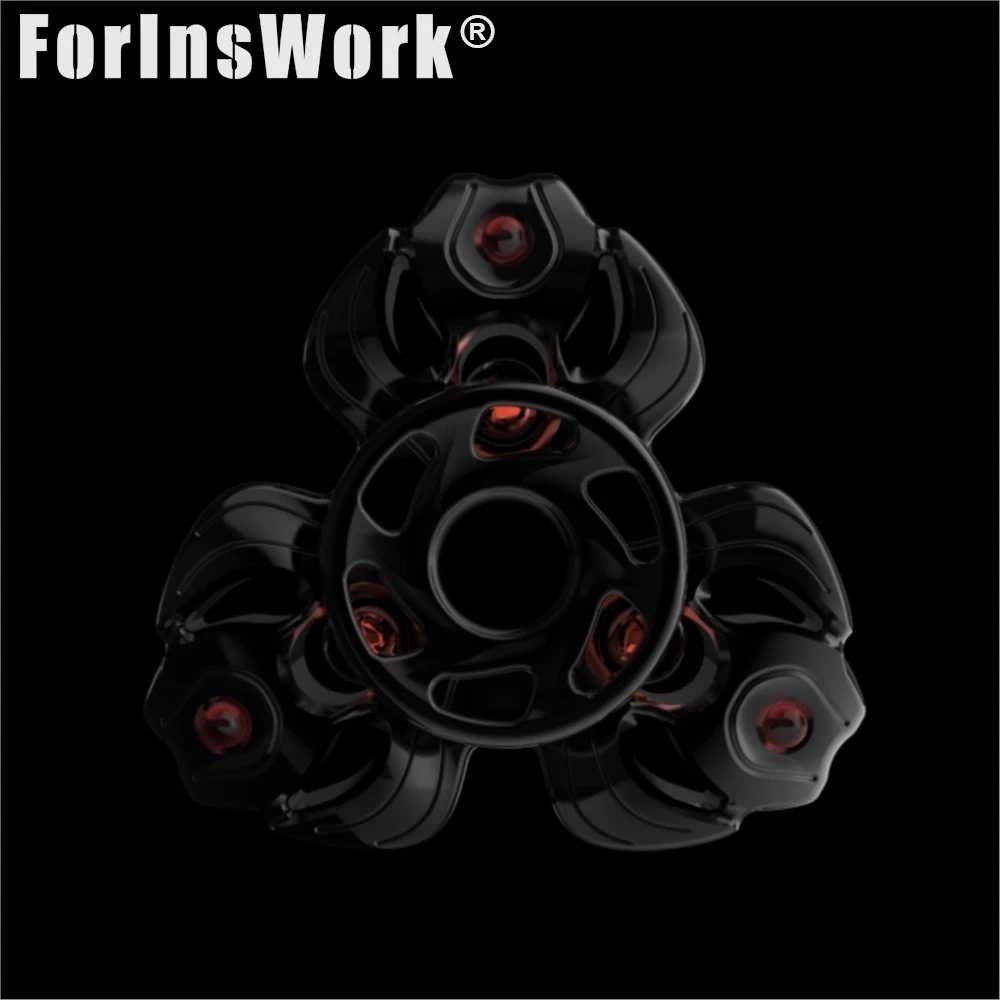 KAiS EDC "Red Flame" Chinese Style Fidget Spinner EDC Stress Relief Toy Cool Gadget