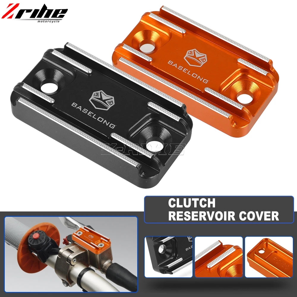 

Front Clutch Fluid Reservoir Cover Guard Cap For 65-105 125 200 250 300 450 SX XC XC-W EXC MXC Sixdays SXS EXC-F 690SMC Enduro R