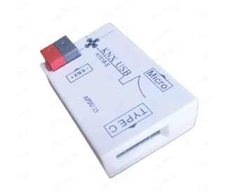 KNX USB port KNX downloader has two types of USB ports: Type C and micro USB