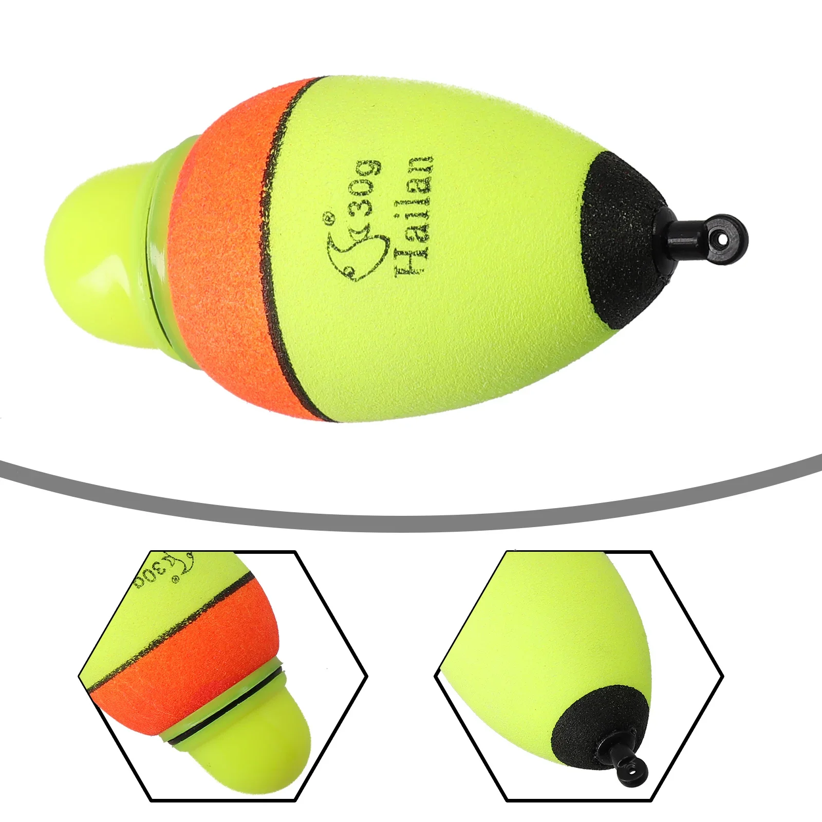 Fish Drift Electronic Float Bighead Drift Big Electronic Silver Carp Plastic Two-color Visible Fishing Gear Belly Luminous Drift