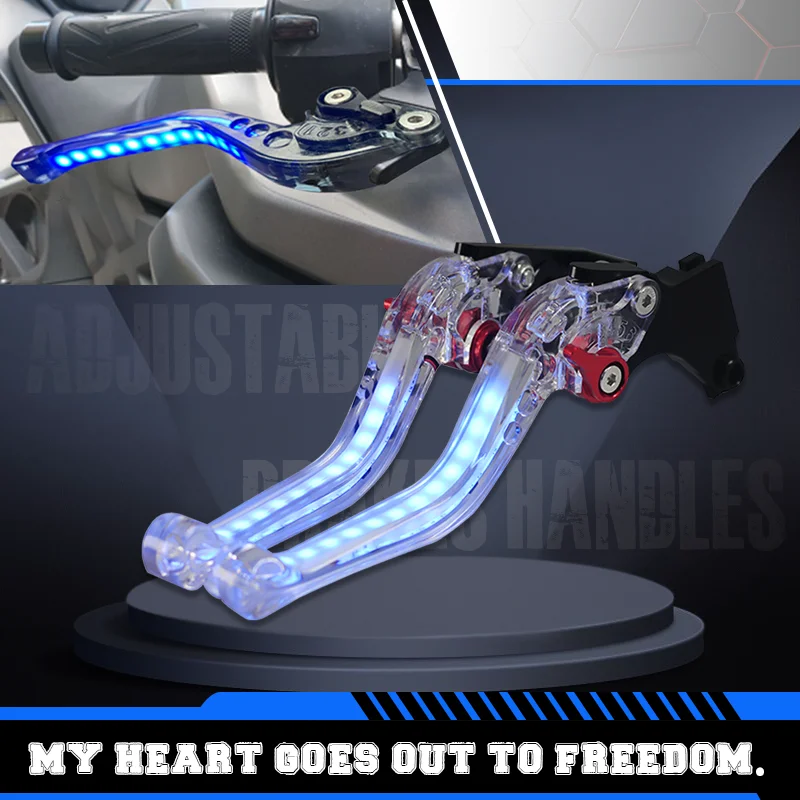 

2022 Brake Lever For CBR250R CBR300R CBR500R Motorcycle Adjustable Always-on Signal Turn Light Brake Clutch Lever Handle