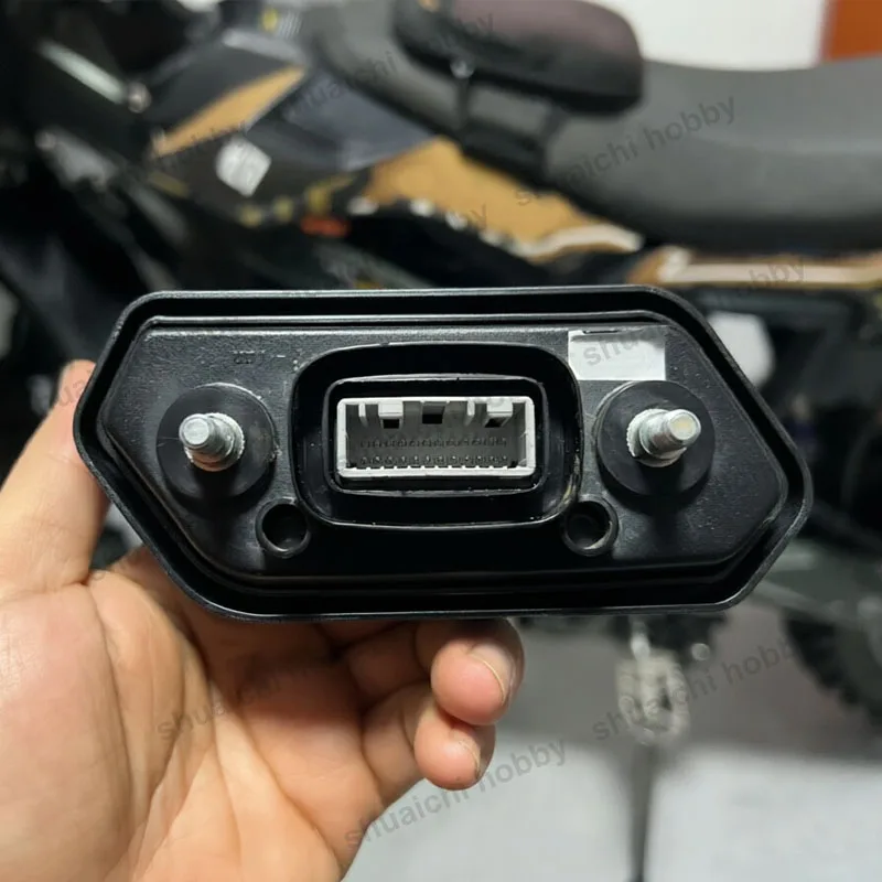 1PCS For Surron Ultra Bee Dashboard Guard 3D Printed Shock Resistant Instrument Protective Cover Motorcycle Anti‑collision Parts