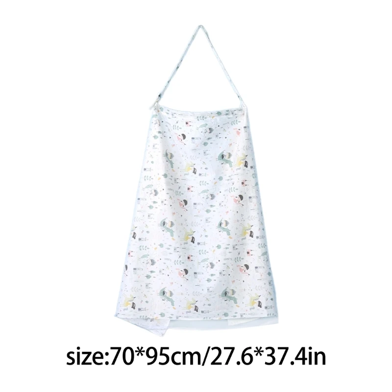 Nursing Towel Soft & Comfortable Nursing Cover Comfortable Cotton Nursing Towel Portable Feeding Towel for Breastfeeding