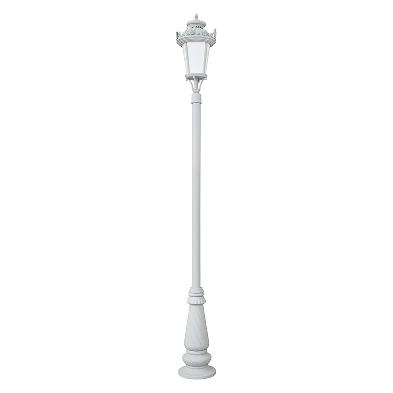 

Outdoor Garden Lamp Classic European Style Waterproof LED Garden Light Antique Street Light and Poles Aluminum Garden Lamp Post