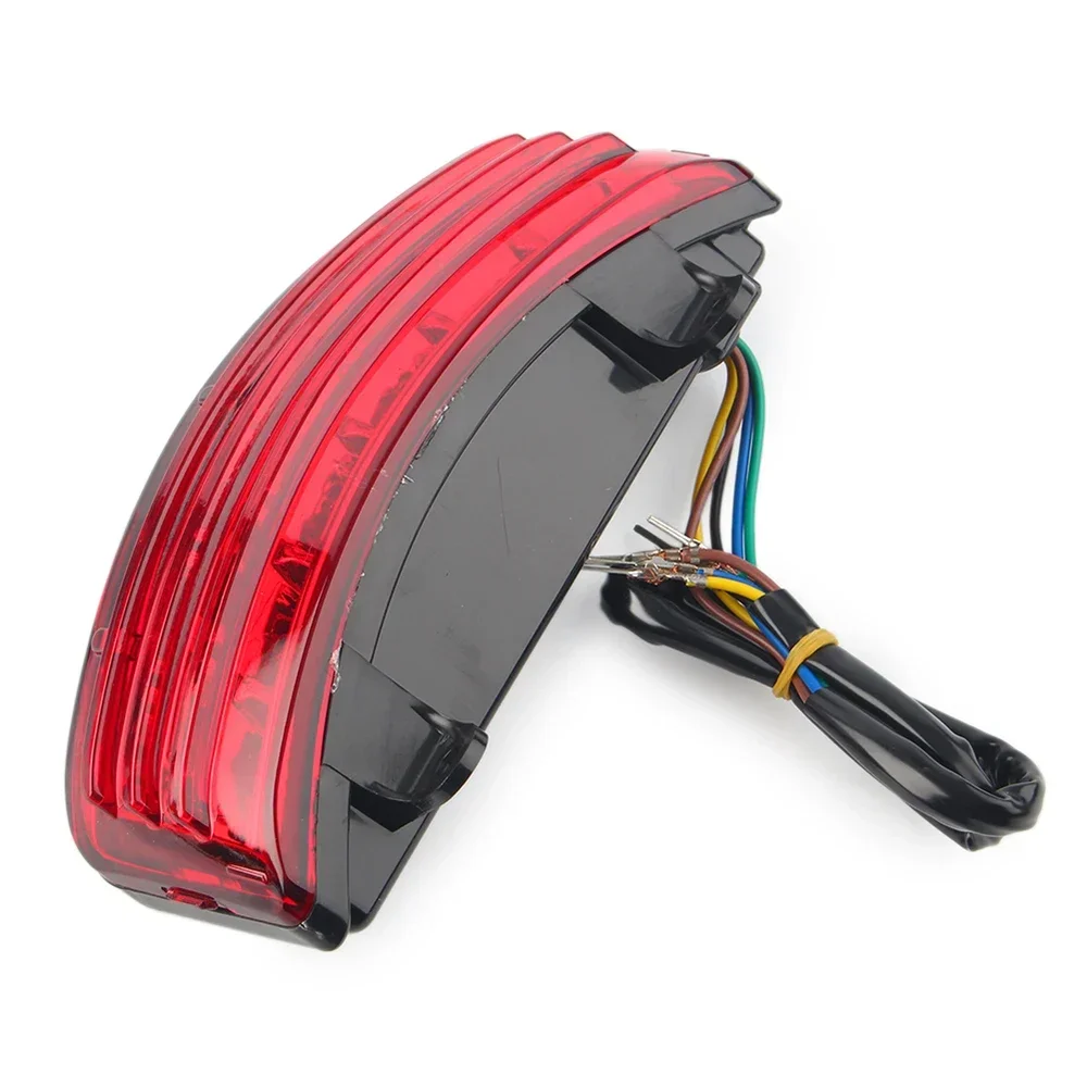 Tylny błotnik motocyklowy Tri-Bar LED Tylny kierunkowskaz hamulca do Harley Touring Street Road Glide FLHX FLTR — zdjęcie 7