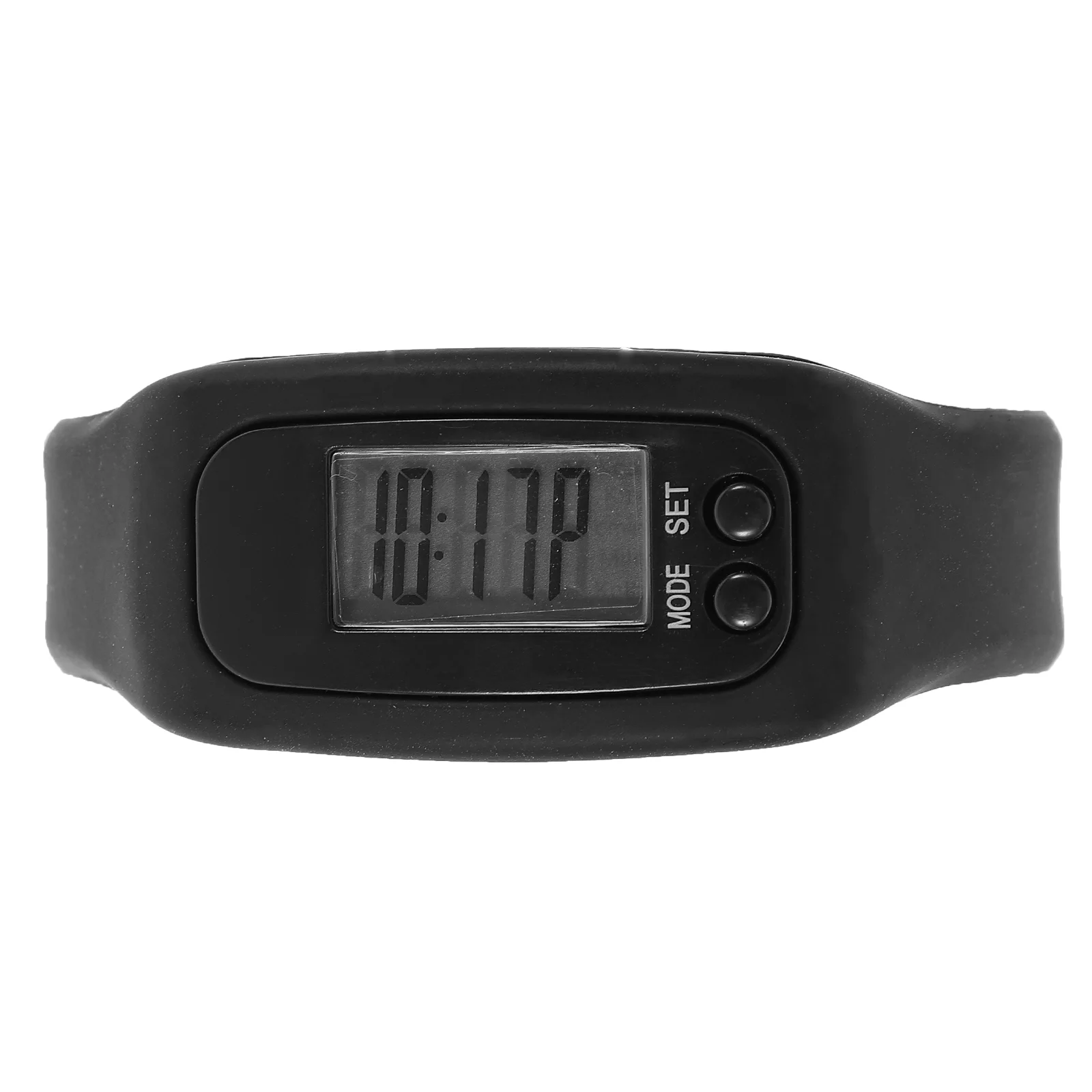 Wristband Watch for Walking Pedometer Major Electronic Bracelet Silica Gel Fitness Step Counter