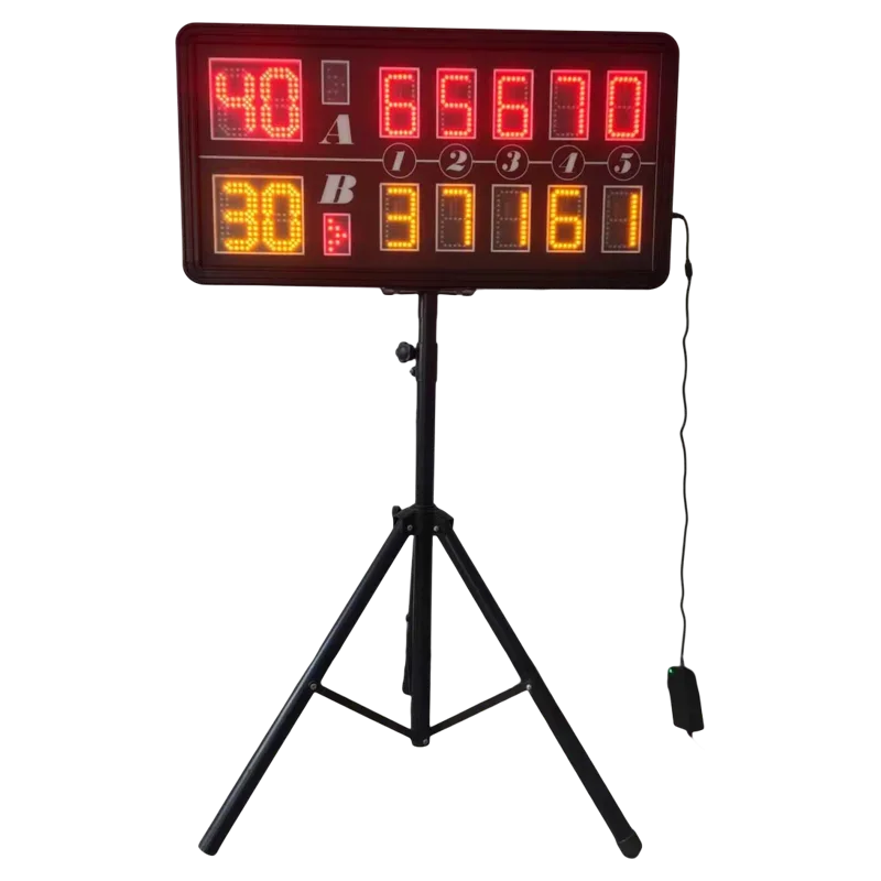 Tennis Electronic Scoreboard Doorball Timing Scoreboard Slok Scoreboard Portable Billiard