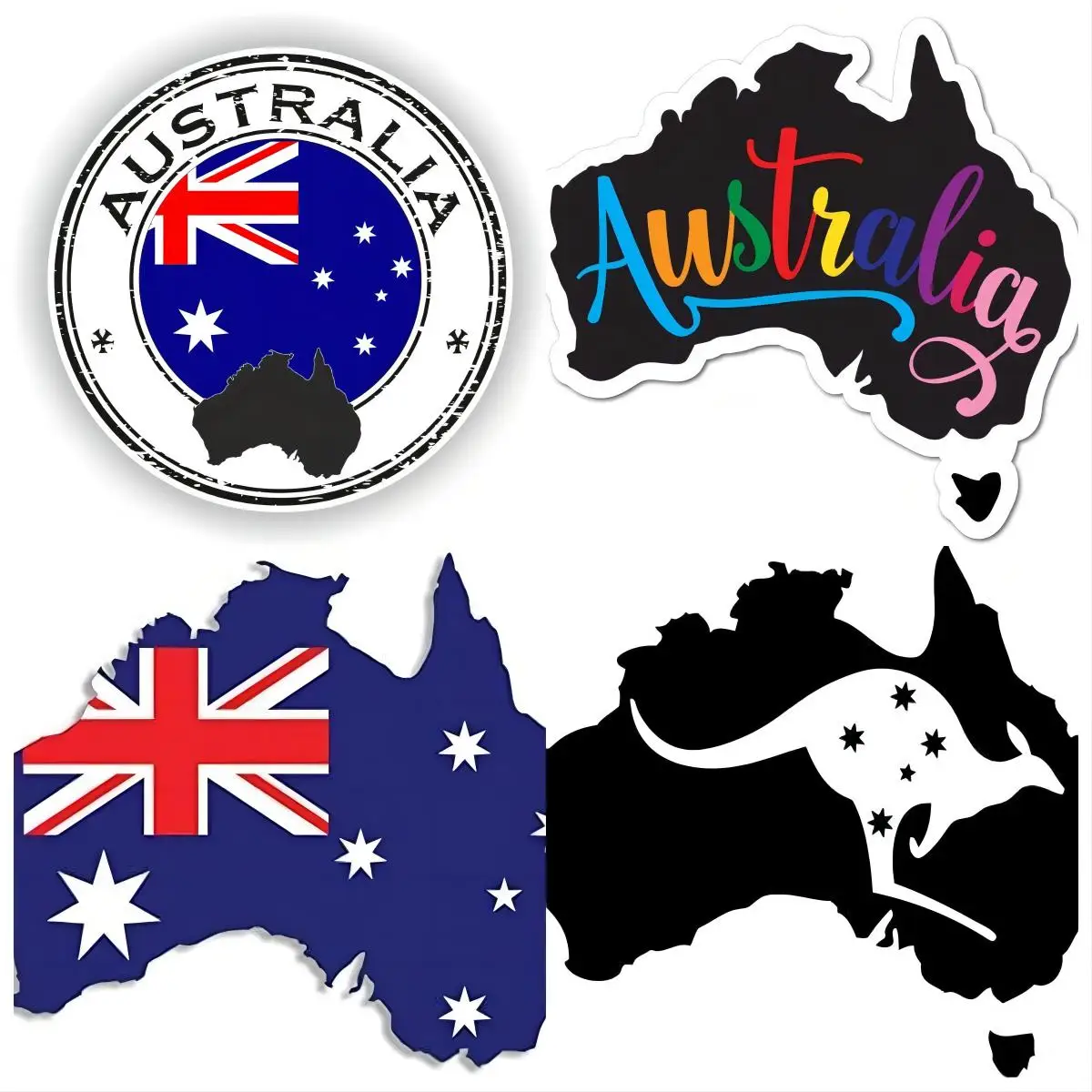 

Australia Flag Sticker and Decal Car Accessories Motorcycle Vehicle Rearview Mirror Stickers Exterior