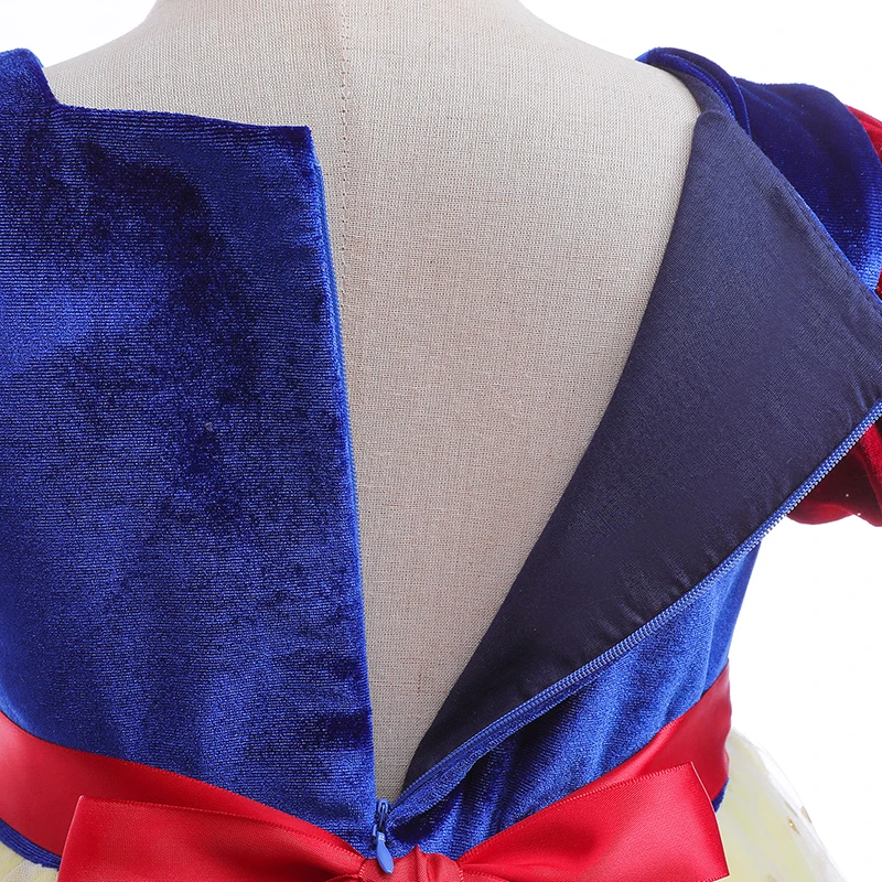 2 3 4 5 6 8 10 Jahre Mädchenkleid Sommer Niedliches Cartoon-Mesh-Modekleid Weihnachten Prinzessinnenkleid Geburtstagsparty Geschenk Neue Kinderkleidung – Detail 10