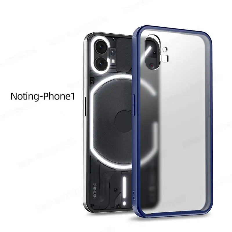 For Nothing Phone (1) Four Corners Armor Shockproof Case For Nothing Phone 1 One 2A Plus Hard PC Matte Protective Phone Cover
